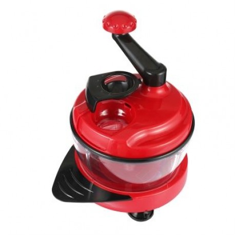 Multifunctional Manual Food Processor Cutting Machine (RED)