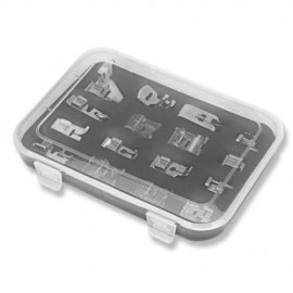 16PCS SEWING MACHINE PRESSER FOOT SUIT ACCESSORIES (COLORMIX)