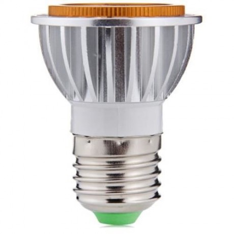 YOUOKLIGHT E27 4W 400LM WARM WHITE LED COB SPOTLIGHT LAMP WITH GOLDEN EDGE (WARM WHITE LIG