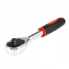 28pcs Tube Double Row Ratchet Wrench 1/4 Repairing Tool (RED)