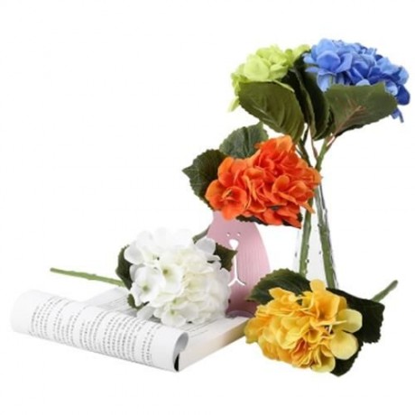 ARTIFICIAL FLOWER HYDRANGEA WEDDING BOUQUET (GREEN)