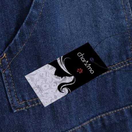 PLUS SIZE BUTTON UP BOYFRIEND DENIM JACKET (DENIM BLUE)