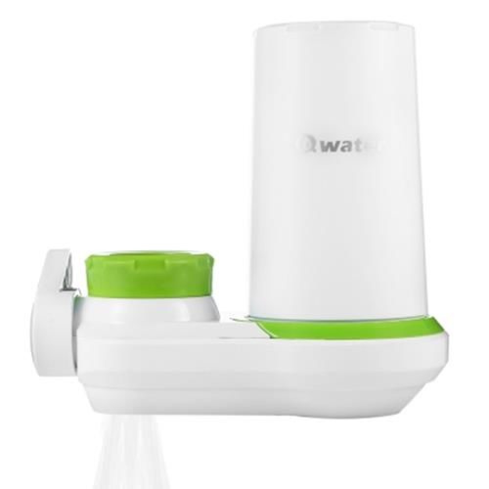 QWATER CERAMIC FILTER FAUCET WATER PURIFIER (WHITE AND GREEN)