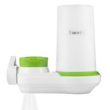 QWATER CERAMIC FILTER FAUCET WATER PURIFIER (WHITE AND GREEN)