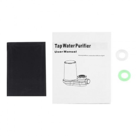 QWATER CERAMIC FILTER FAUCET WATER PURIFIER (WHITE AND GREEN)