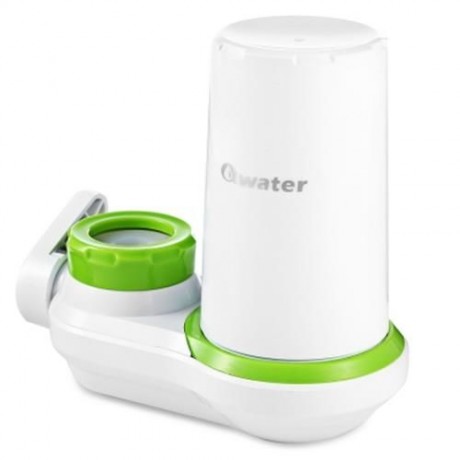 QWATER CERAMIC FILTER FAUCET WATER PURIFIER (WHITE AND GREEN)