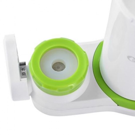 QWATER CERAMIC FILTER FAUCET WATER PURIFIER (WHITE AND GREEN)