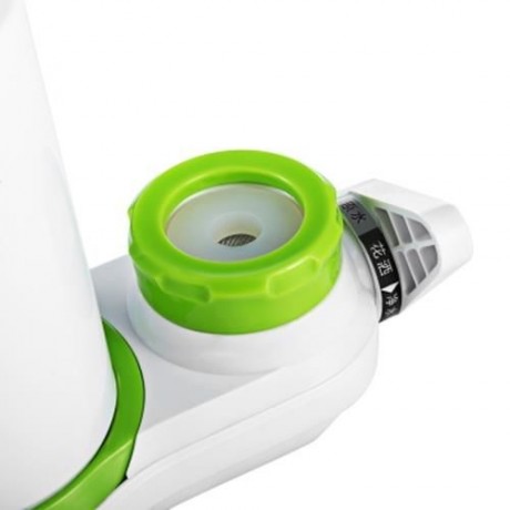 QWATER CERAMIC FILTER FAUCET WATER PURIFIER (WHITE AND GREEN)