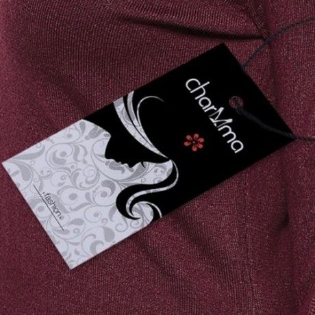 HIGH LOW CRISS CROSS LONG SWEATER (WINE RED)