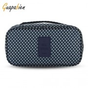 GUAPABIEN MAKEUP UNDERWEAR PRINT PORTABLE TRAVEL POUCH BAG (DEEP BLUE)