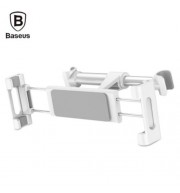 BASEUS ADJUSTABLE HEADREST BRACKET CAR MOUNT BACKSEAT HOLDER (WHITE)