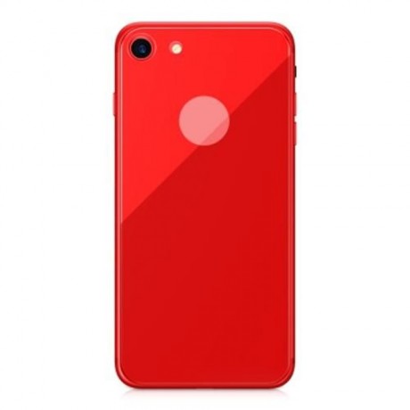 BASEUS 3D TEMPERED GLASS BACK FILM FOR IPHONE 7 0.3MM (RED)