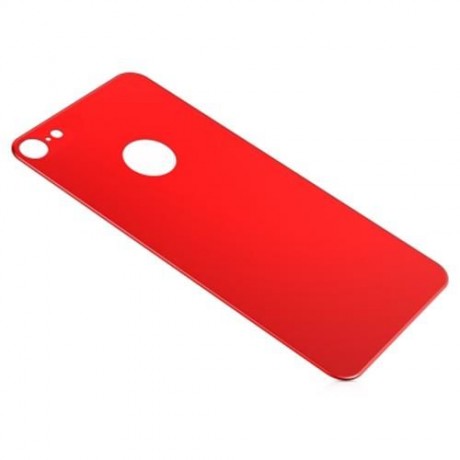 BASEUS 3D TEMPERED GLASS BACK FILM FOR IPHONE 7 0.3MM (RED)