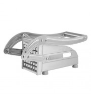 HAND-OPERATED STAINLESS STEEL HOUSEHOLD POTATO STRIP-CUTTER (SILVER)