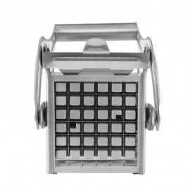 Hand-operated Stainless Steel Household Potato Strip-cutter (SILVER)
