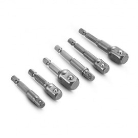 6PCS SOCKET ADAPTER IMPACT HEX SHANK DRILL BITS BAR (COLORMIX)