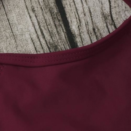 HIGH WAISTED HALTER SCALLOPED BIKINI SET (BLACK)