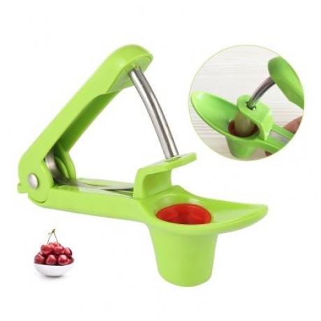 Cherry Pitter Red Date Fruit Core Remover Kitchen Tool (COLORMIX)