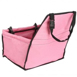 DOUBLE-DECK WATERPROOF PORTABLE PET DOG CAR CARRY BAG (PAPAYA)