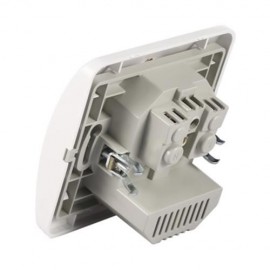DUAL USB GERMAN STANDARD PLUG WALL SOCKET POWER OUTLET (WHITE)