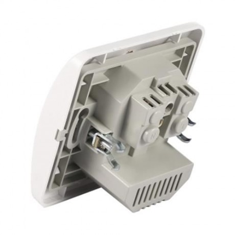DUAL USB GERMAN STANDARD PLUG WALL SOCKET POWER OUTLET (WHITE)