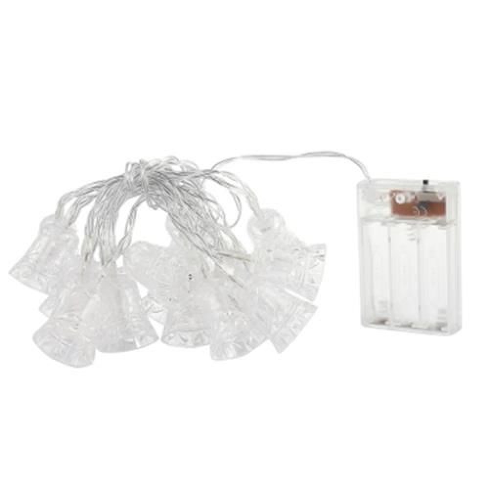 20 LEDS 2M BELL STRING LIGHT DECORATION LAMP (WHITE LIGHT)