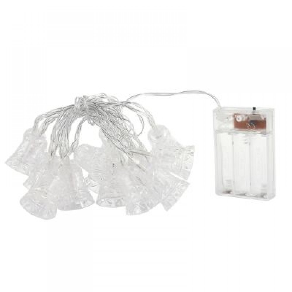 20 LEDs 2M Bell String Light Decoration Lamp (WHITE LIGHT)