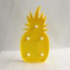 HOME DECORATION PINEAPPLE SHAPE DECORATION LED NIGHT LIGHT TABLE LAMP (YELLOW)