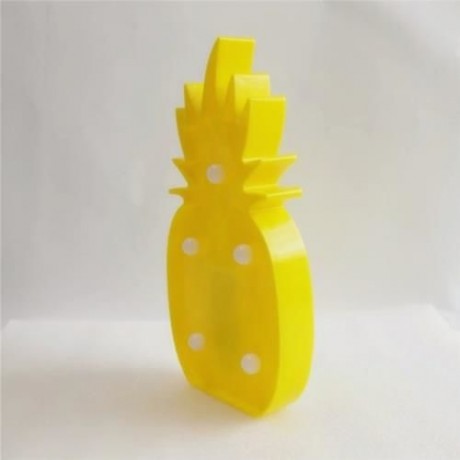 HOME DECORATION PINEAPPLE SHAPE DECORATION LED NIGHT LIGHT TABLE LAMP (YELLOW)