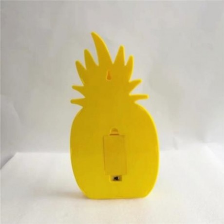HOME DECORATION PINEAPPLE SHAPE DECORATION LED NIGHT LIGHT TABLE LAMP (YELLOW)