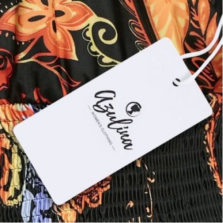 Plus Size Plunge V Neck Paisley Maxi Bohemian Dress (BLACK)