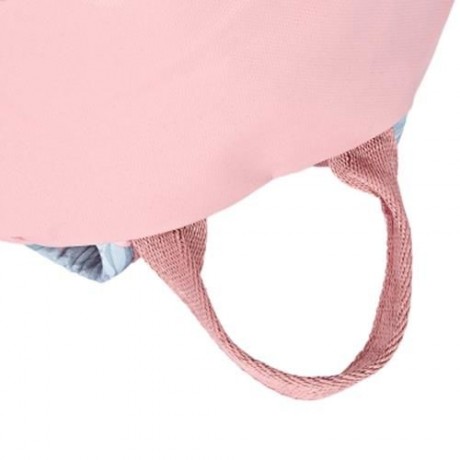 GUAPABIEN PREPPY STYLE PRINT TRAVEL BACKPACK GIRLS SCHOOL BAG (AZURE)