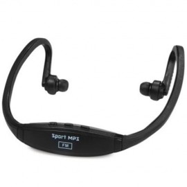 TF CARD ON-HEAD SPORTS MP3 PLAYER (BLACK)