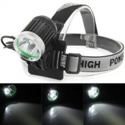 HIGH POWER 3 CREE XM - L T6 LEDS OUTDOOR HEADLIGHT ( 2100LM 4 MODES 18650 BATTERY PACK ) (