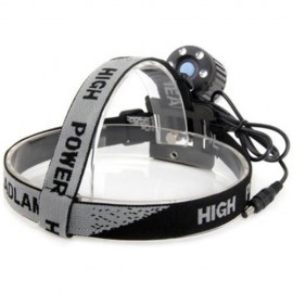 HIGH POWER 3 CREE XM - L T6 LEDS OUTDOOR HEADLIGHT ( 2100LM 4 MODES 18650 BATTERY PACK ) (