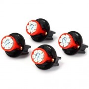 T10 SMD 1210 RED LIGHT LED INSTRUMENT PANEL DASH LAMP WITH HOLDER - 4PCS