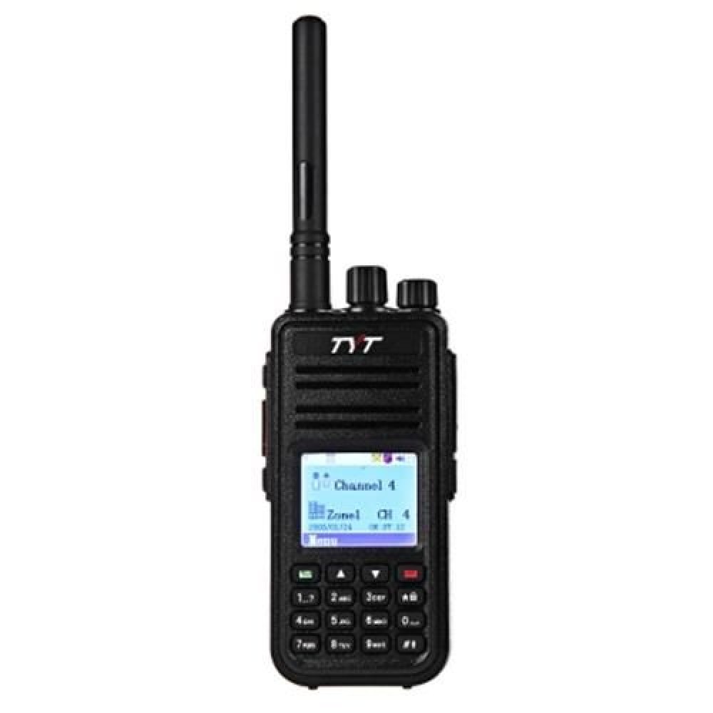 TYT MD - 380 VHF PORTABLE WALKIE TALKIE DIGITAL TRANSCEIVER WITH COLORFUL DISPLAY (BLACK) TYT MD - 380 VHF PORTABLE WALKIE TALKIE DIGITAL TRANSCEIVER WITH COLORFUL DISPLAY (BLACK)
