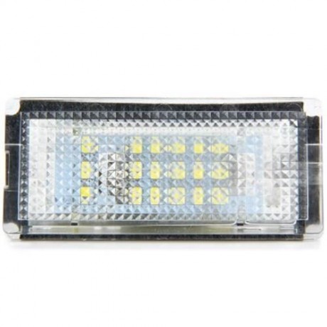 JHBK037 12V NUMBER LICENSE PLATE LIGHT / BULB WITH 18 LEDS WHITE LIGHT FOR BMW E46 4D 98 -