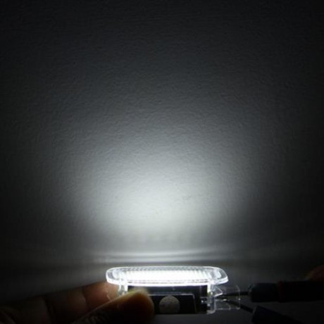 JHBK049 12V CAR COURTESY DOOR LIGHT / BULB WITH 18 LEDS WHITE LIGHT FOR BENZ W204 W216 W21