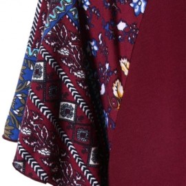 PLUS SIZE RAGLAN SLEEVE LAYERED TOP WITH POCKETS (DEEP RED)