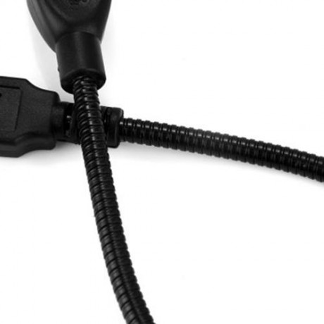 CY U2 - 237 PORTABLE USB2.0 MALE TO FEMALE EXTENSION DATA CORD (BLACK)