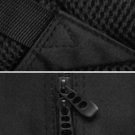 3D ANIMAL PATTERN POLYESTER BACKPACK (GRAY)