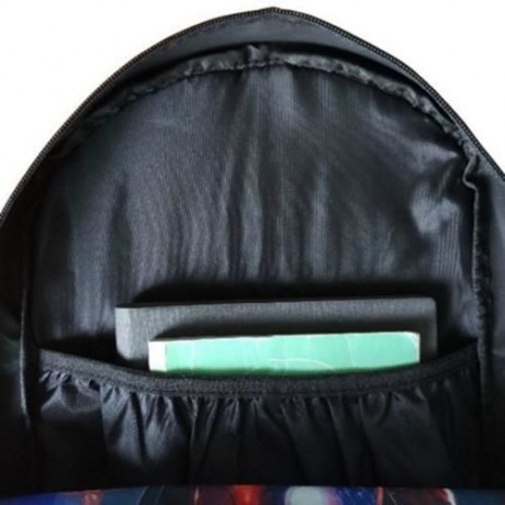 3D ANIMAL PATTERN POLYESTER BACKPACK (GRAY)