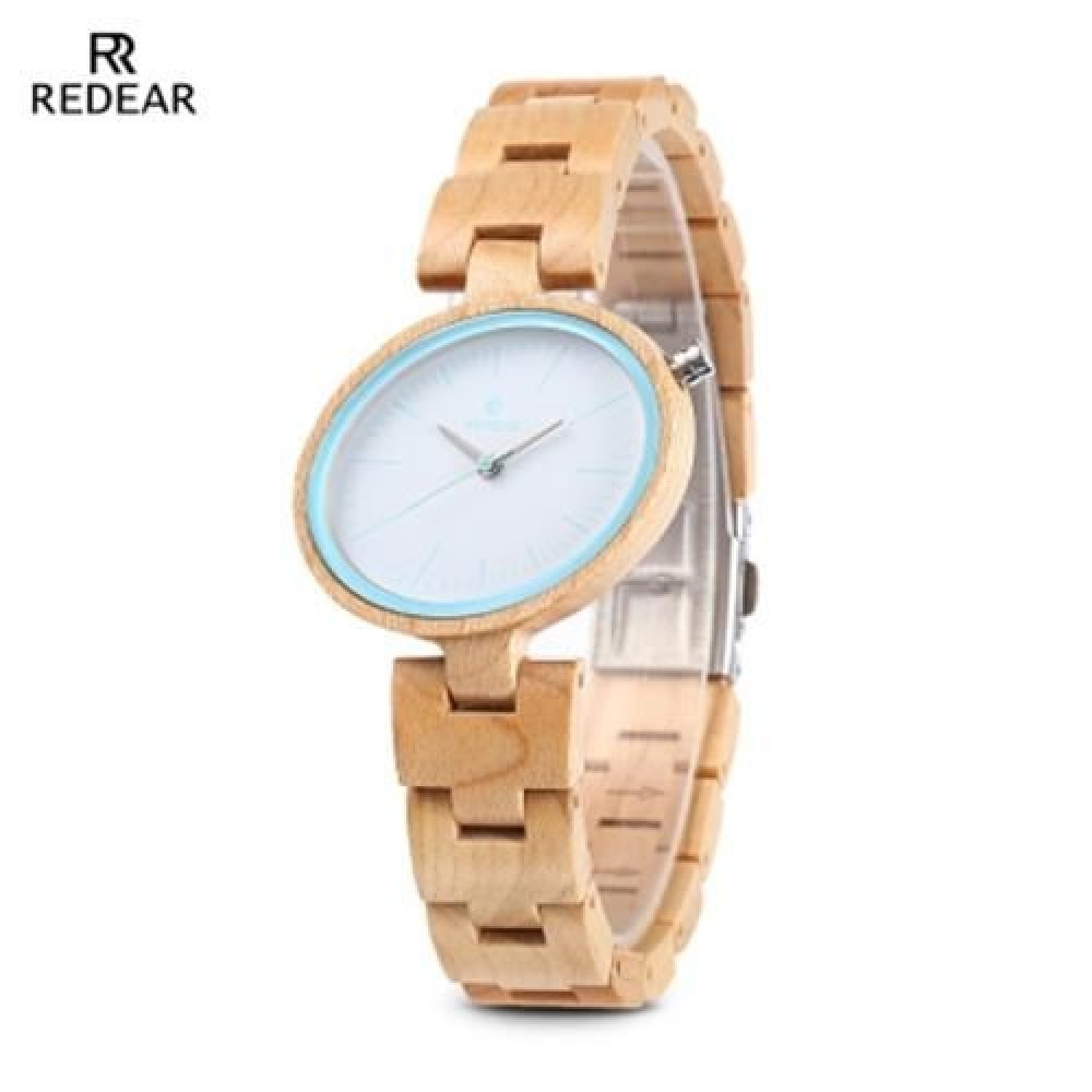 REDEAR 1680 WOMEN QUARTZ WOODEN WATCH (MAPLE)