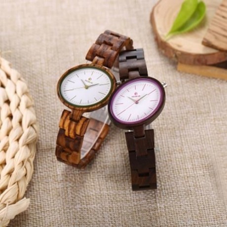 REDEAR 1680 WOMEN QUARTZ WOODEN WATCH (MAPLE)