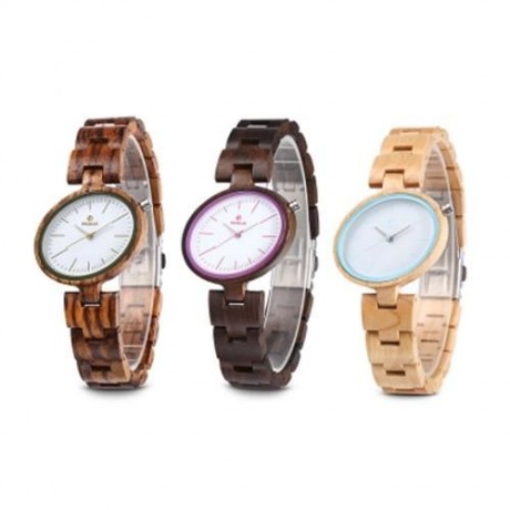 REDEAR 1680 WOMEN QUARTZ WOODEN WATCH (MAPLE)