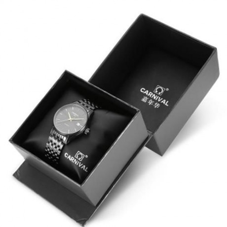 CARNIVAL 8612G AUTO MECHANICAL MEN WATCH (BLUE)