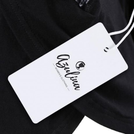 LONG SLEEVE LACE BACK COLD SHOULDER T-SHIRT (BLACK)