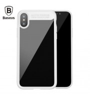 BASEUS SUTHIN CASE PROTECTIVE BACK COVER FOR IPHONE X (WHITE)