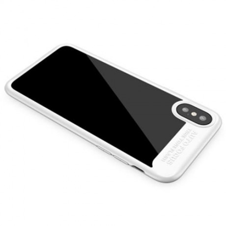 BASEUS SUTHIN CASE PROTECTIVE BACK COVER FOR IPHONE X (WHITE)